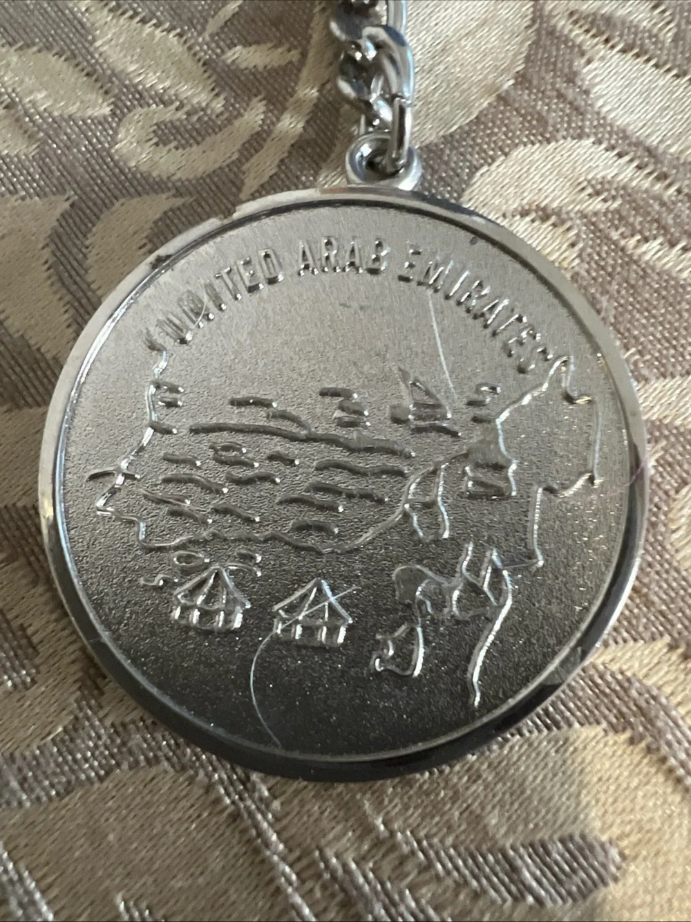 Dubai United Arab Emirates Keyring Camel